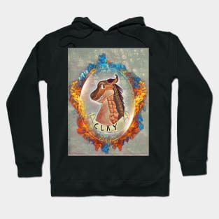 Wings of Fire inspiration! Clay the Dragon by L Gottshall Hoodie